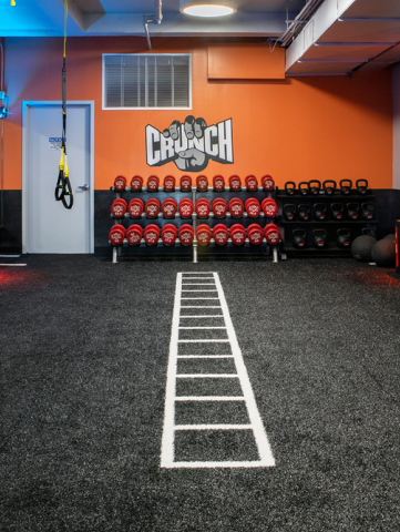 gym at Crunch Fitness